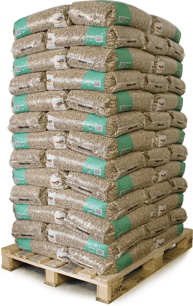 PALIGO Premium Holzpellets ENplus A1 - 15 kg x 65 Bolsas, 975 kg Pellets