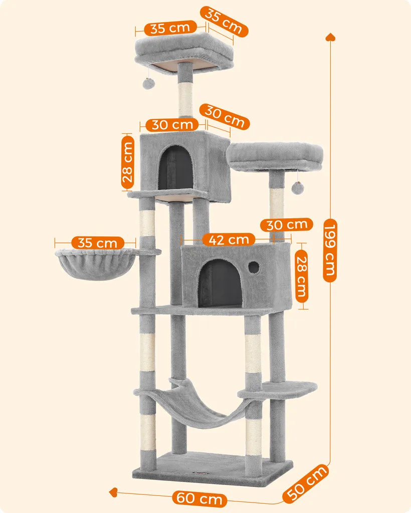 Árbol Rascador FEANDREA de 199 cm