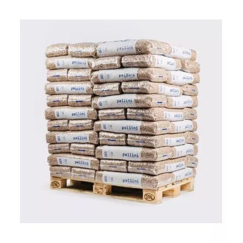 Pellets en sac 66 x 15 kg – Total 990 kg – EN Plus A1 (DE314) Pellets Pellini